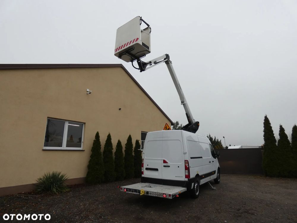 Renault Master, podnośnik koszowy, VERSALIFT VTL - 145F, 14,5 m, nawigacja - 10