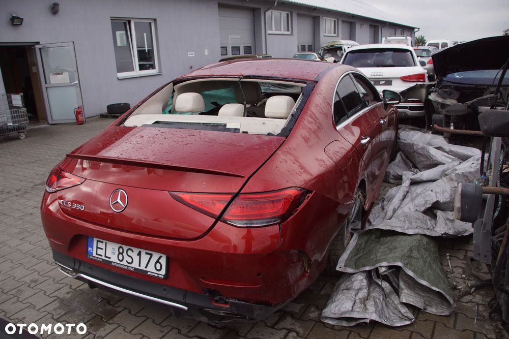 Auto na części 692106889 mercedes cls 350 c257 w257 2019 silnik m264 264920 skrzynia 9g tronic 725008 drzwi maska zderzak błotnik klapa bagażnika lampa led reflektor led lusterko fotel airbag deska rozdzielcza konsola środkowa kierownica moduły sterowniki ecu komputer pdc radar kamera chłodnica wentylator turbosprężarka alternator rozrusznik pompa wody przepustnica kolektor wał półoś dyferencjał piasta wahacz amortyzator sprężyna zacisk tarcza hamulcowa nadkole pas przedni belka atrapa grill listwy uszczelki szyba podsufitka tapicerka skóra exclusive manufaktur 500 955 hyacinth red 996 czerwień hiacyntowa części używane oryginalne mercedes benz c257 w257 cls350 cls 350 mercedes na części auto na części - 11