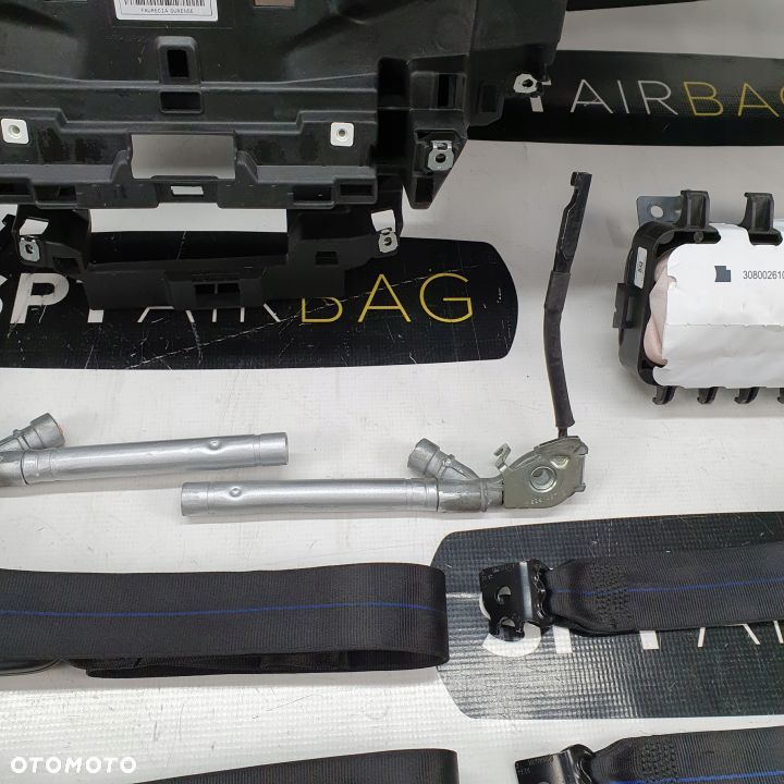 RENAULT MEGANE 4 IV GT DESKA ROZDZIELCZA KONSOLA KOKPIT PULPIT PODUSZKI AIRBAG AIR BAG PASY KIT SET - 10