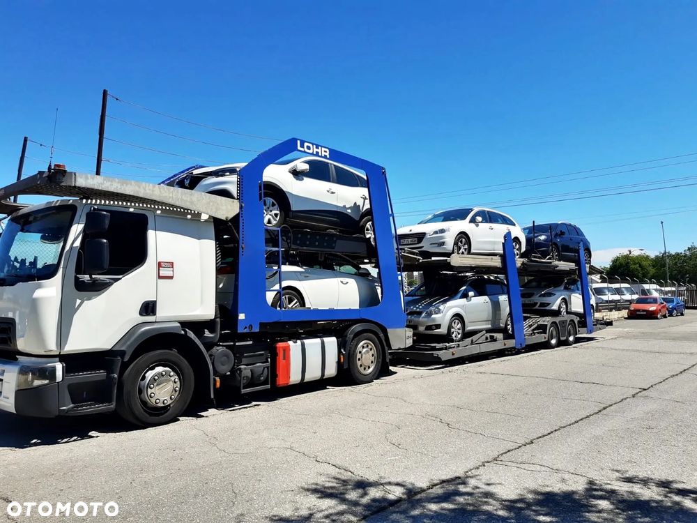 Renault D Wide Eurolohr Lohr 1,23 EVO Ocynk Autotransporter VDI - 2