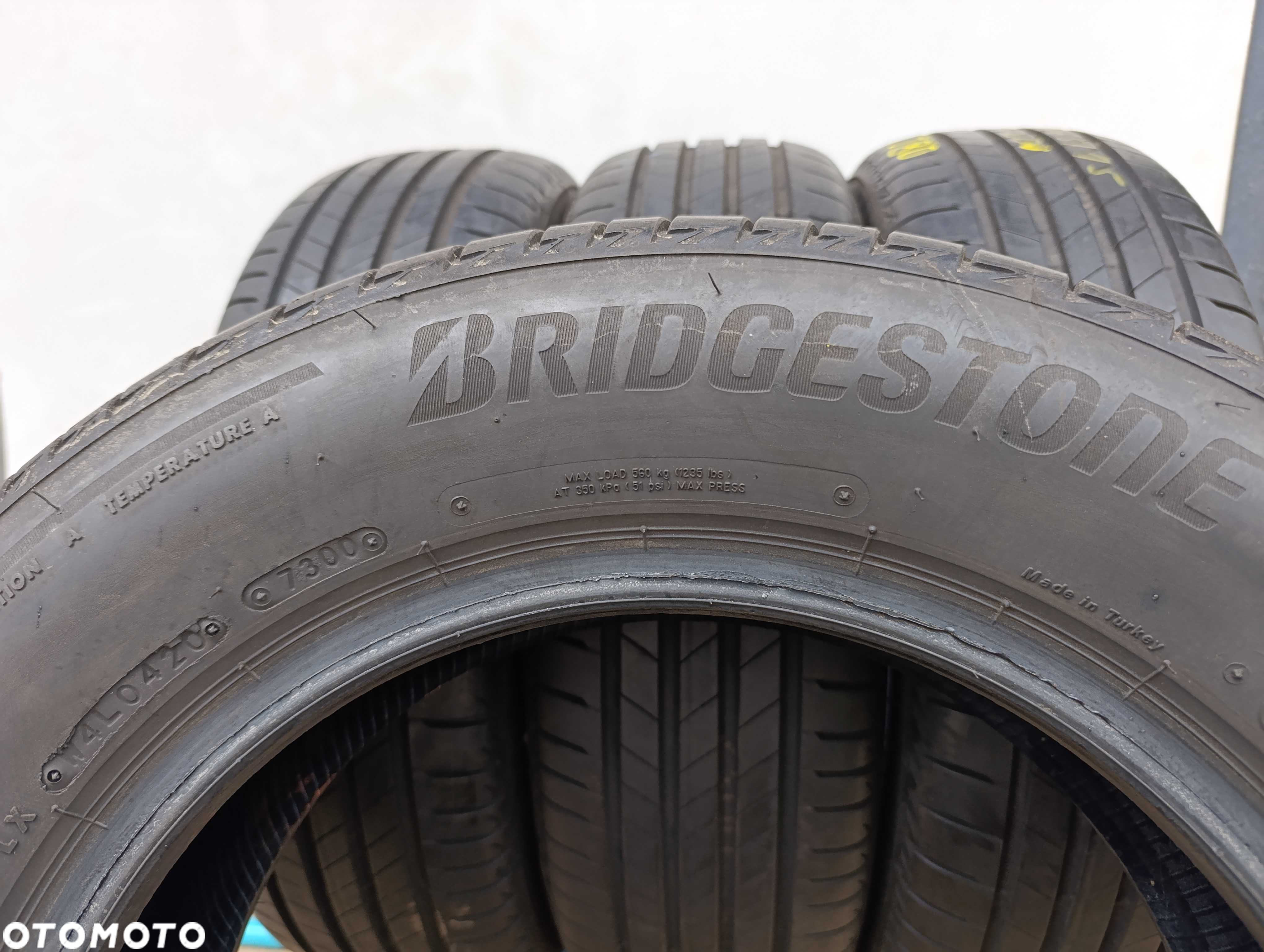 4x 185/65 R15 88H Bridgestone Turanza T005, 2020r 6,1mm - 6