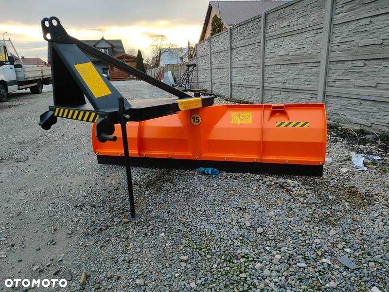 NOWOŚĆ-pług do śniegu spych-do ciągnika na tył-OBROTOWY-dowóz POLSKA - 7