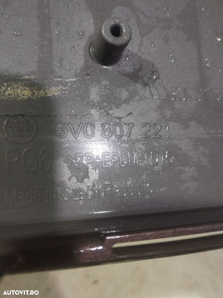 Bara fata Skoda Fabia 3, 2014, 2015, 2016, 2017, 2018, cod origine OE 6V0807221. 9984 - 15