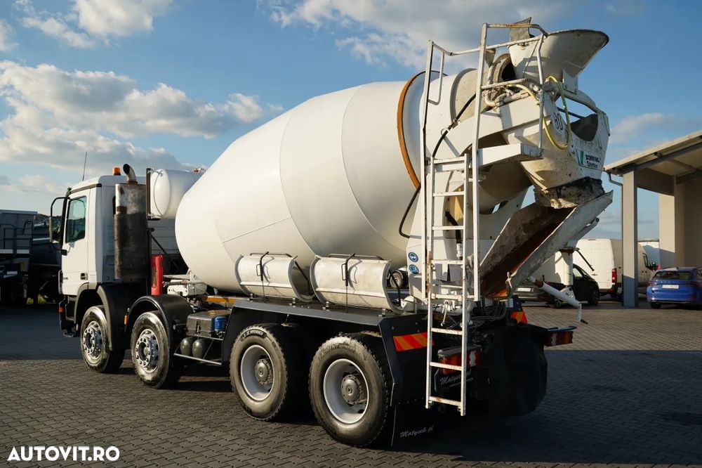 Mercedes-Benz ACTROS 3246 / BETONIERĂ SCHWING STETTER / 8X4 / EPS + AMBREIAJ / JANTE DIN ALIAJ / - 6