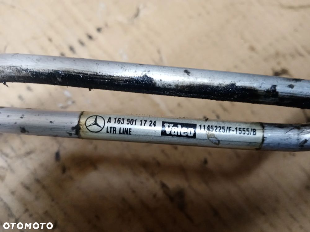 Rurka wąż przewód wody płynu komplet Mercedes ML W163 2.7 CDI A1635011724 - 3