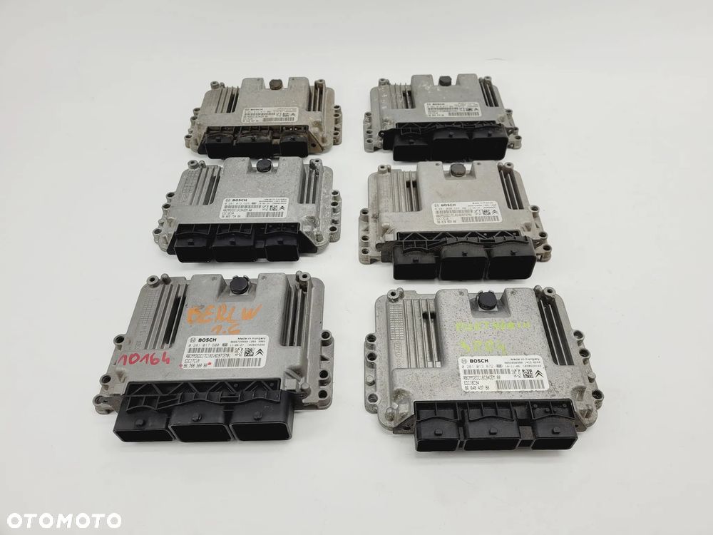 STEROWNIK SILNIKA KOMPUTER PEUGEOT PARTNER CITROEN BERLINGO III 2008-2018 CZĘŚCI - 2