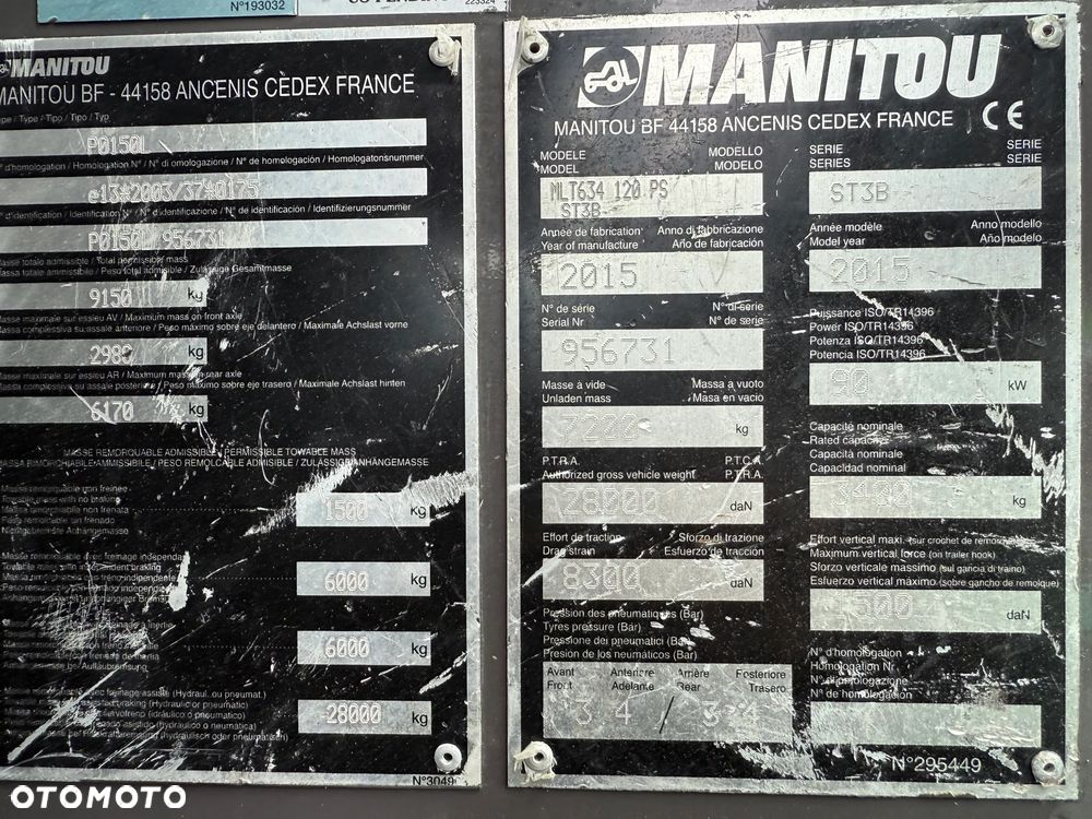 Manitou MLT 634 120 PS ST3B - 30