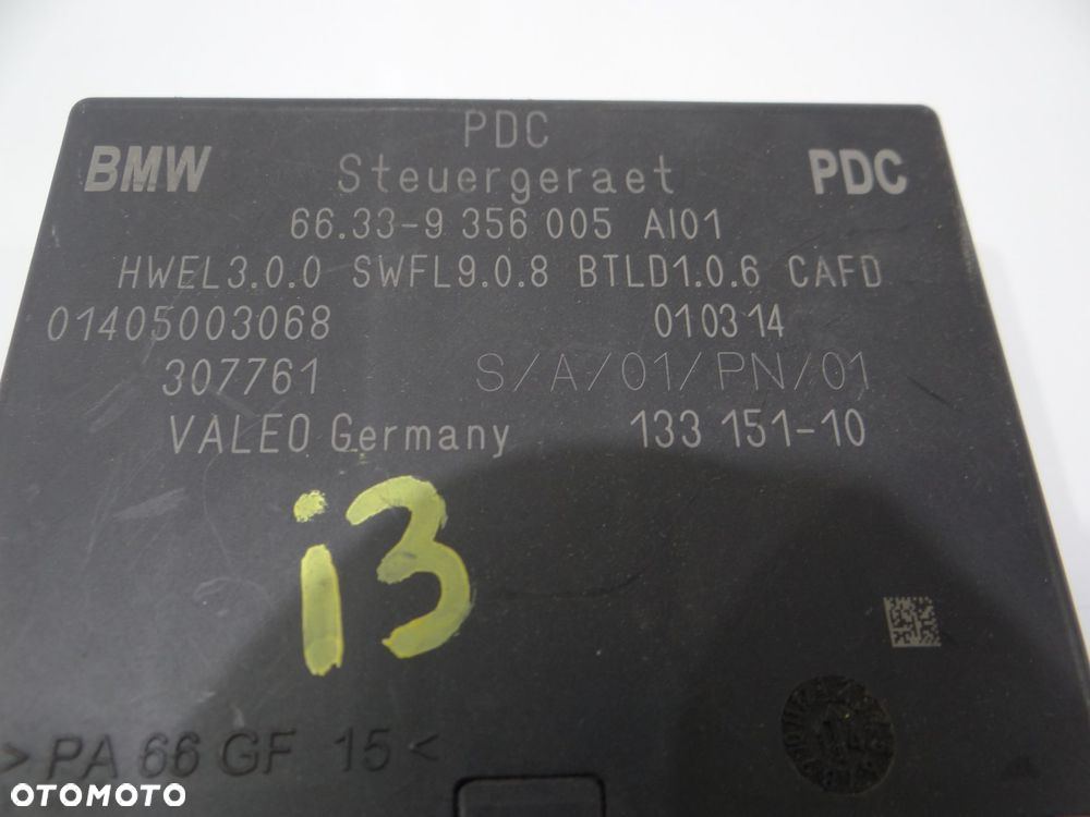 MODUŁ STEROWNIK PARKOWANIA PDC BMW I3 OE 9356005 - 3