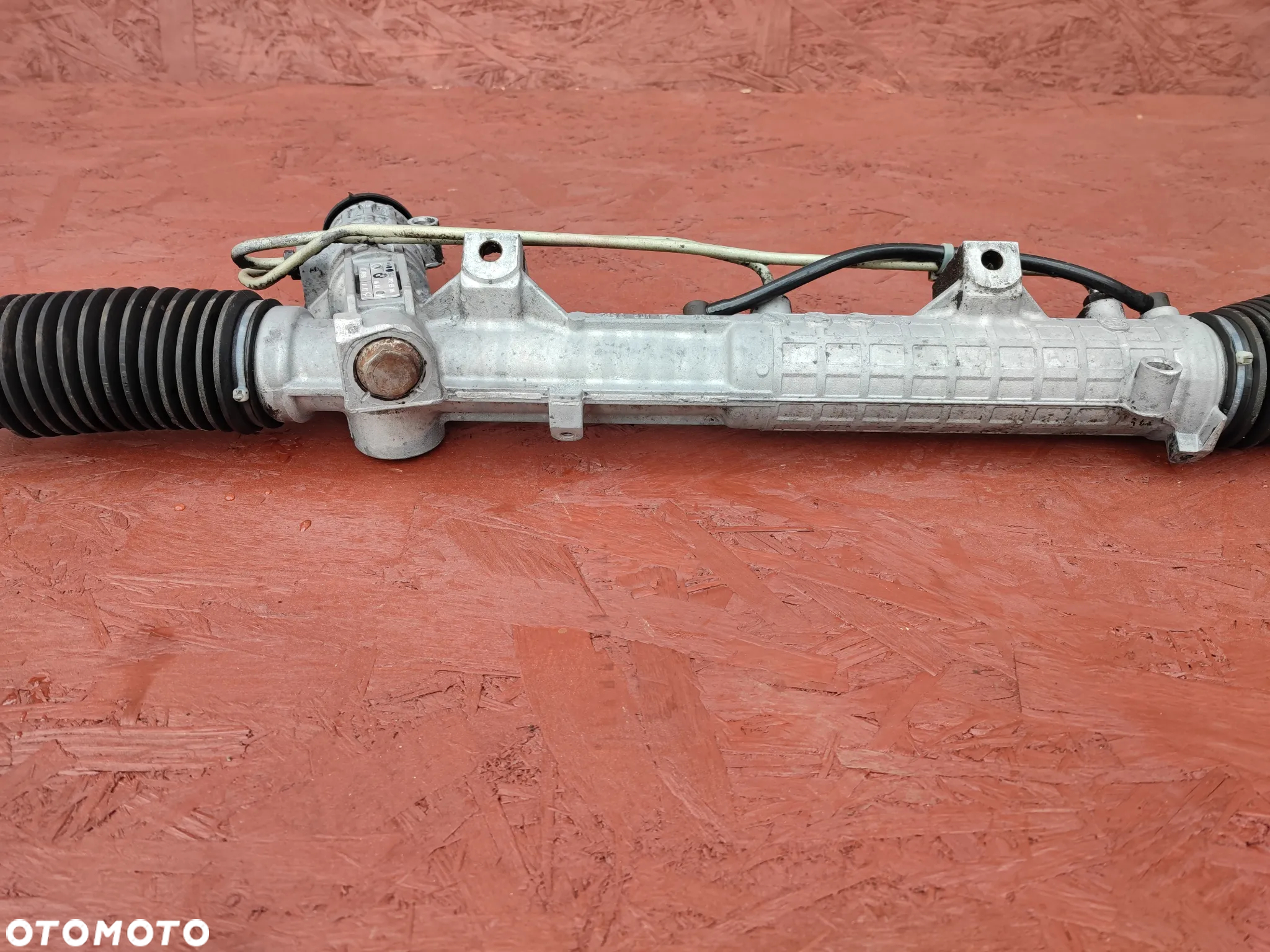 BMW E46 / E36 ORYGINALNA MAGLOWNICA EUROPA ZF  PRZEKŁADNIA KIEROWNICZA ) SPRAWNA W 100% SREBRNA TABLICZKA NR.  6 755 065 OEM - 4