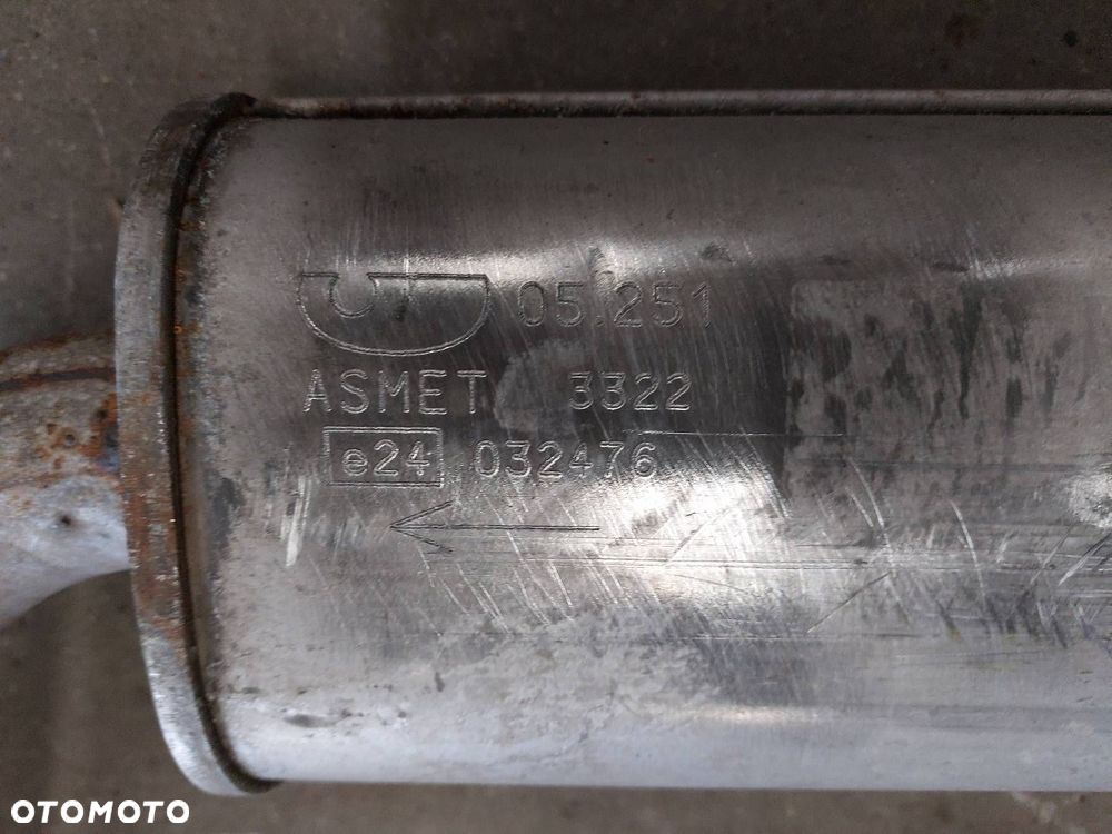 TŁUMIK WYDECH ŚRODKOWY + KOŃCOWY ASTRA J 1.6 T 55564243 13265853 13264340 - 7