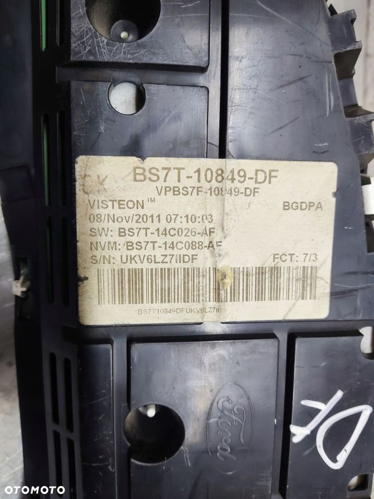 FORD MONDEO MK4 ZEGARY LICZNIK BS7T-10849-DF UK - 4