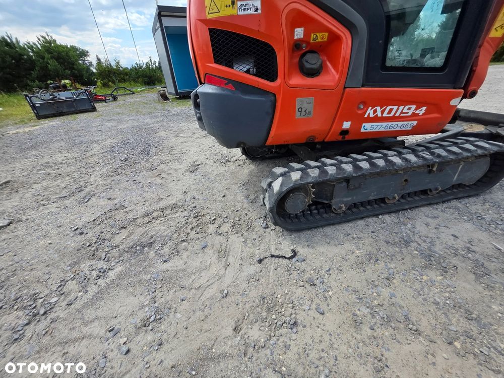 Kubota kx19 - 9