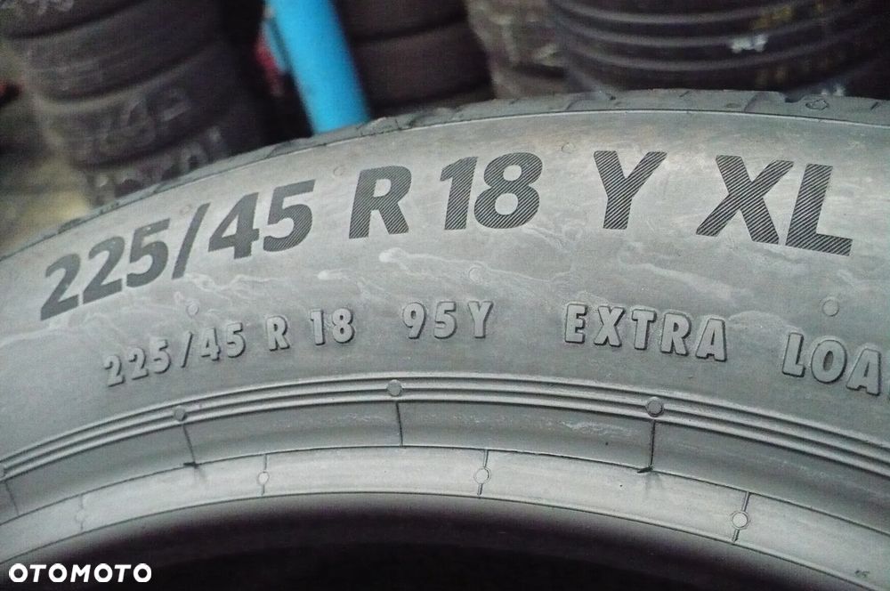 CONTINENTAL EcoContact 6 225/45R18 5,3mm 2024 - 2