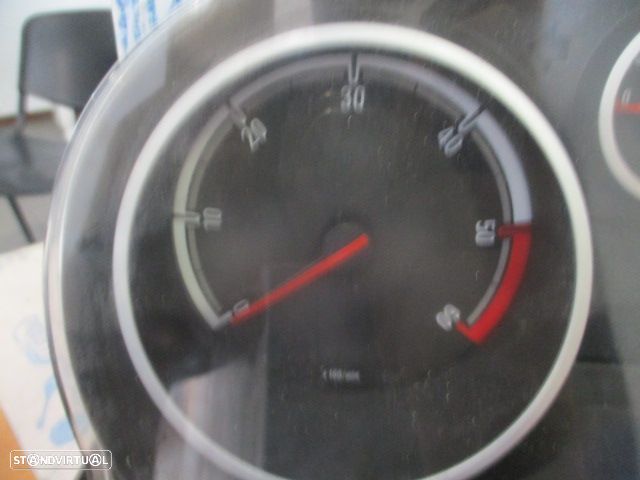 Quadrante 1303304B OPEL CORSA D FASE 1 2007 1.3CDTI 75CV 3P BRANCO KM/H DIGITAL - 4