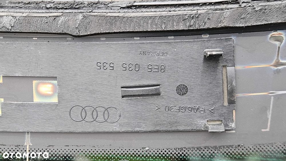 Szyba Karoseryjna Tył Tylna Podgrzewana 2002r Audi A4 B6 B7 Sedan E1 43R-001057 DOT27 M23100 AS2 ESG TINTED - 25