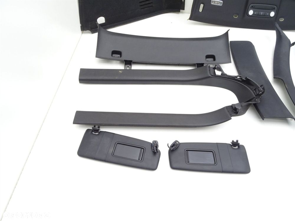 Podsufitka słoneczka lampka osłona słupka komplet 8j8867505b audi tt 8j - 5
