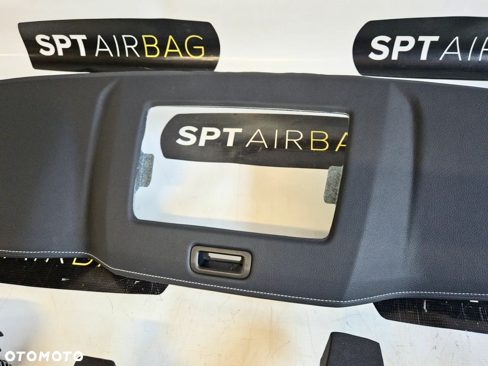 ISUZU D-MAX DESKA ROZDZIELCZA KONSOLA KOKPIT PULPIT PODUSZKI AIRBAG AIR BAG PASY KURTYNY KIT SET - 3