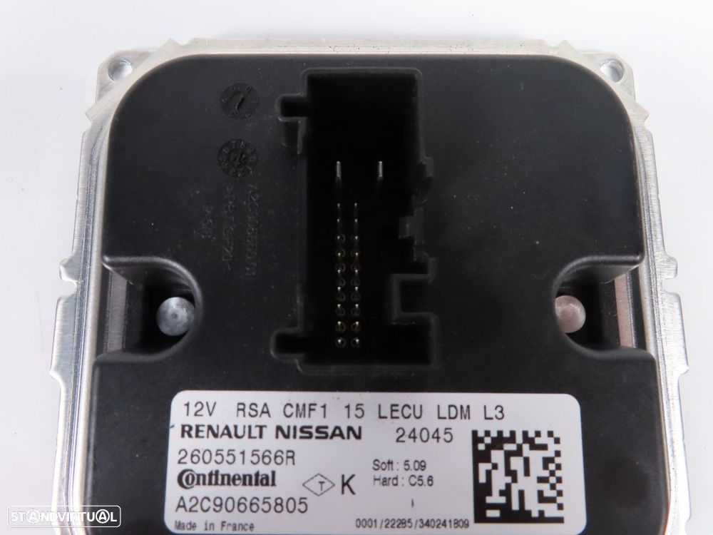 Centralina / Balastro Farol LED Usado / Original RENAULT MEGANE IV Hatchback (B9... - 3