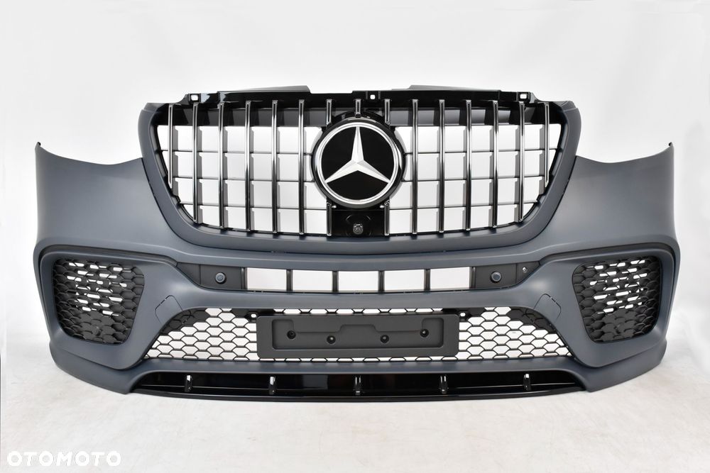 zderzak zestaw + grill mercedes sprinter w907 - 2