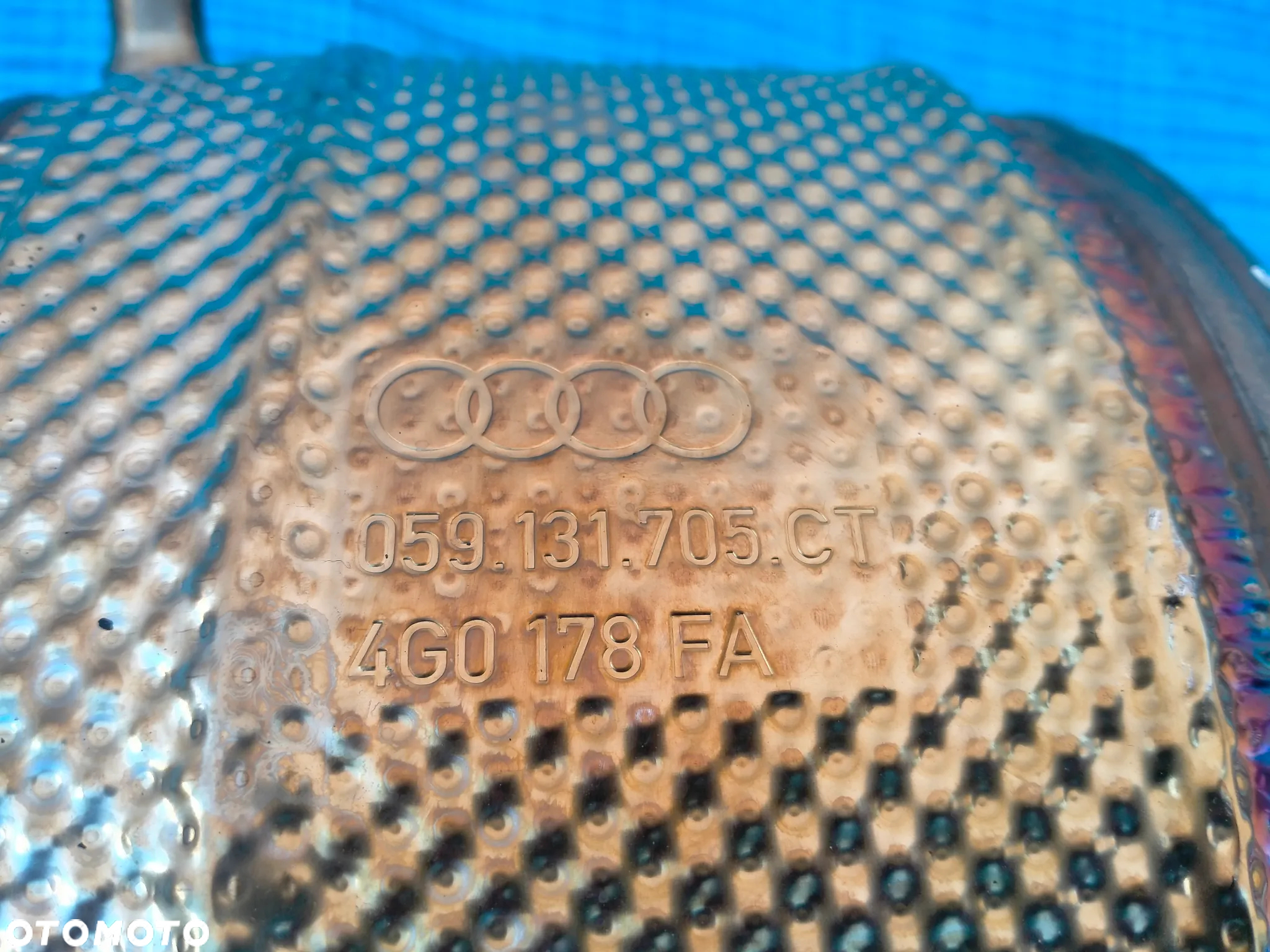 AUDI A6 C7 LIFT 3.0 TDI / Filtr DPF Katalizator 059131705CT  / CZUJNIK / ORYGINAŁ - 2