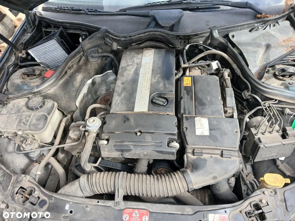 mercedes w203 silnik 1.8 kompressor 271.946 skrzynia 716.628 sanki belka przód tył wahacz - 2