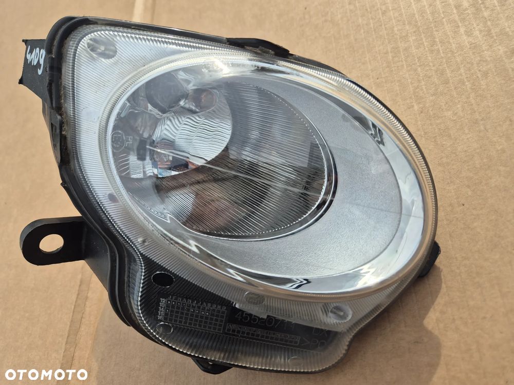 Fiat 500 lampa prawa.W zderzak.2007-.Oryginał. - 2