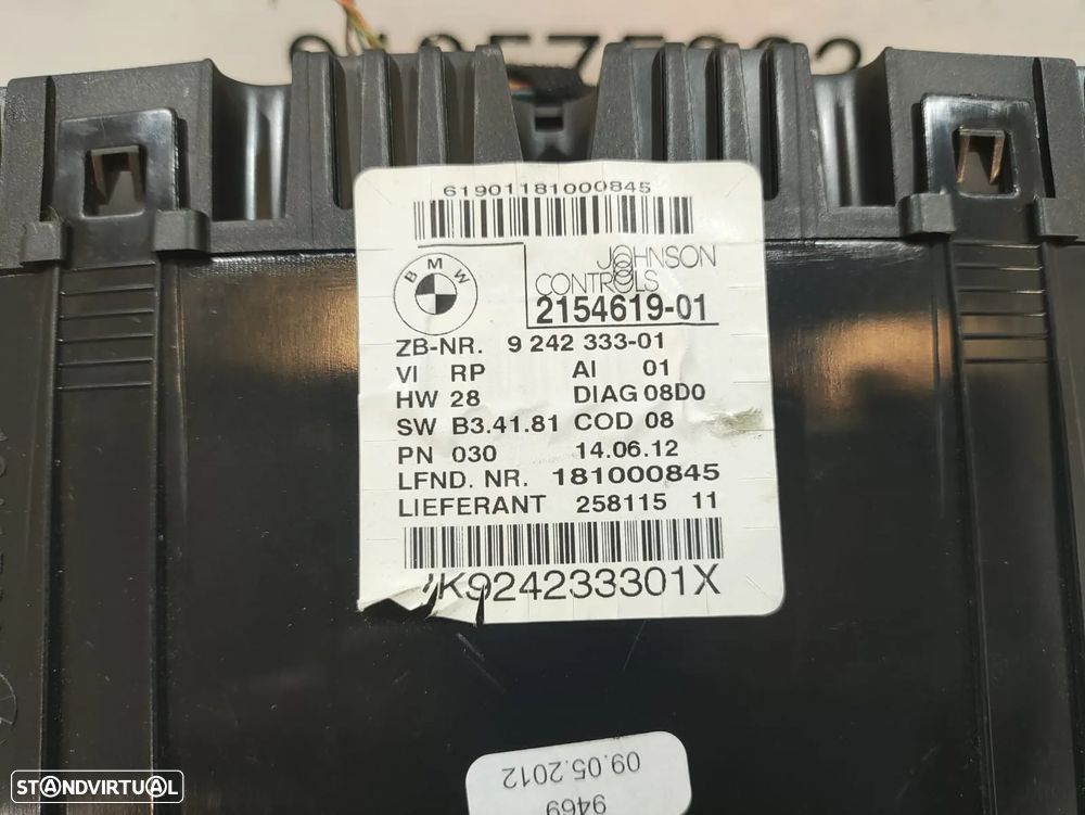 Quadrante original BMW Serie 1 E81 E82 E87 E88 - 9