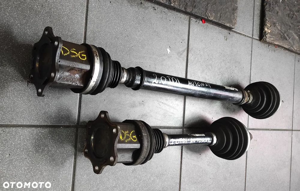PÓŁOŚ PRZEGUB PRAWA LEWA DSG VW PASSAT B6 AUDI SEAT SKODA 3C0407272AK - 2