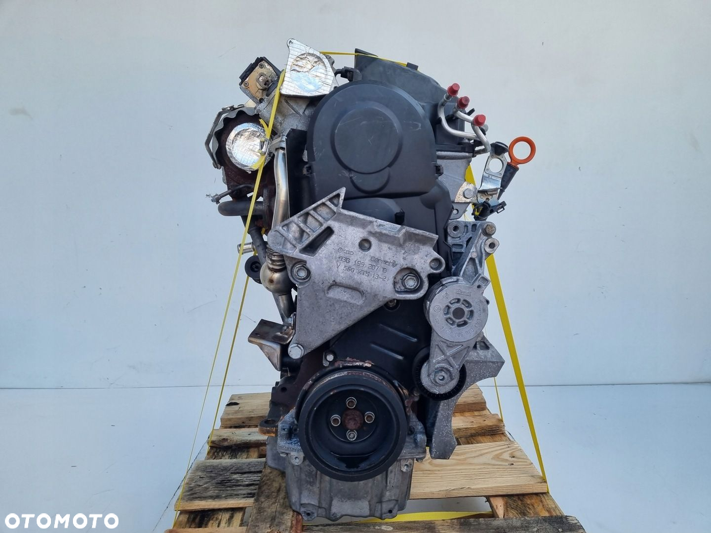 SILNIK KOMPLET Skoda Octavia II 2.0 TDI 140KM 185tyś BMM - 6