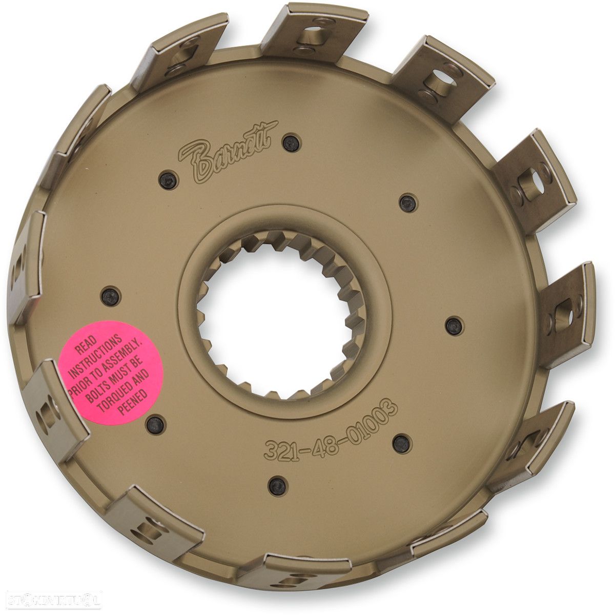 barnett embreagem cesto alumínio off-road 321-48-01003 - 1