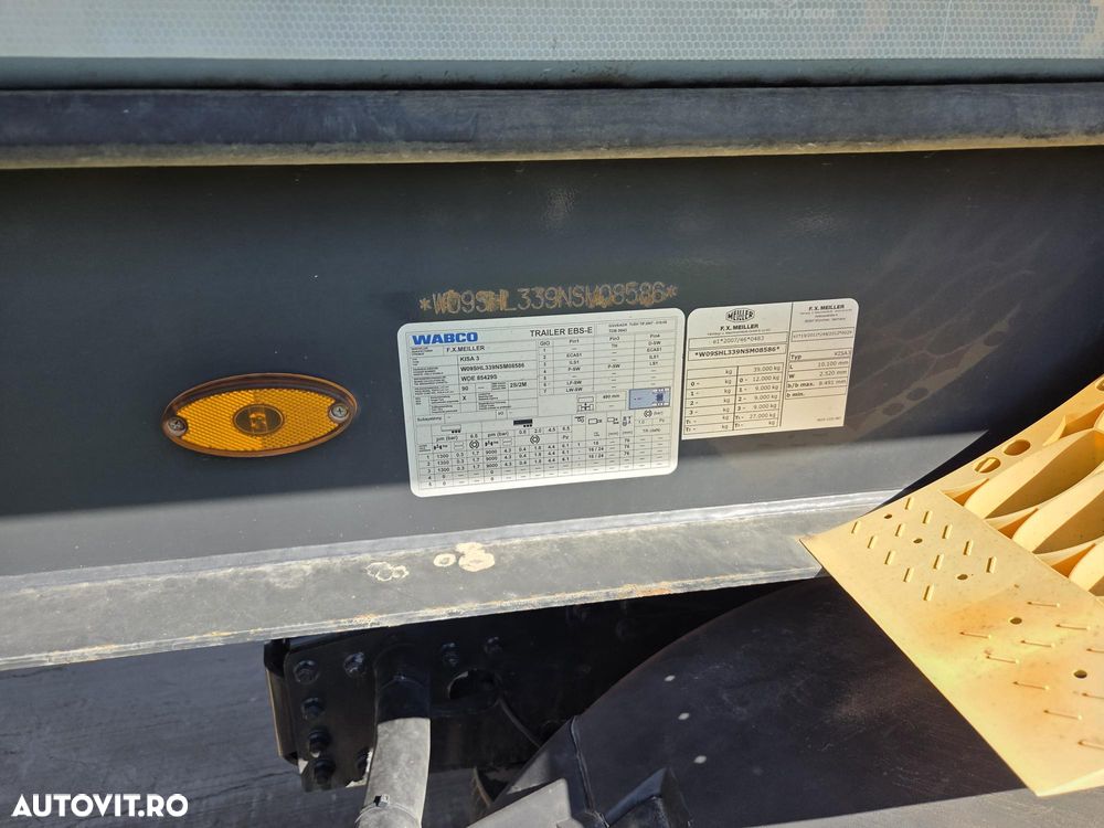 Meiller MHPS 12/27, 2023, 28mc, axa liftabila, scena vizitare, prelata, HARDOX, faras spate, doar 130.000km, posibilitate leasing 4 ani-PROMOTIE 24.900 EUR+Tva si pret ansamblu cu MAN TGS 18.510 4x2, 2023, 310.117km-89.900 EUR+Tva - 5