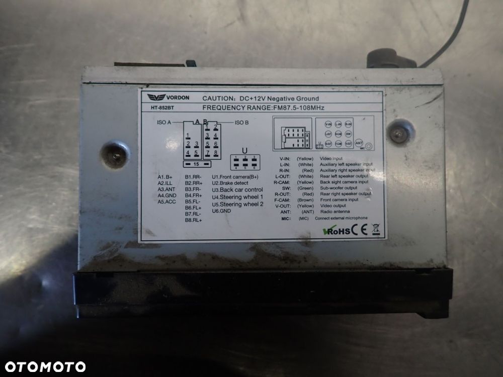 RADIO UNIWERSALNE FIAT PUNTO 1.2 - 4