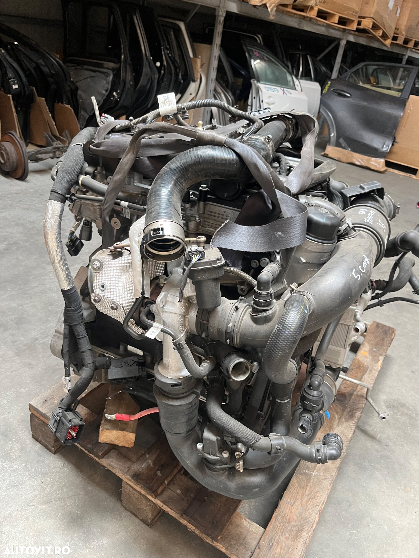 Motor PT204 Jaguar F-Pace 2.0 Benzina 2018 - 5