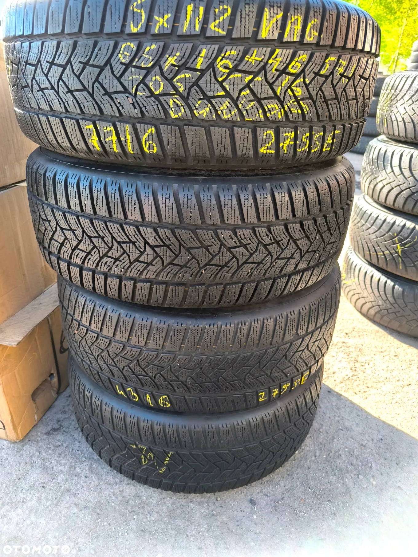 5x112 FELGI Stalowe Stal 16 Koła Zimowe Zima VW 5QA GOLF 6 7 VII VI TOURAN CADDY JETTA PASSAT SEAT LEON TOLEDO ALTEA EXEO SKODA OCTAVIA 2 3 SUPERB AUDI A3 8P 8V A4 B7 A6 C5 Legnica ALU-RAD 205/55 7mm - 7