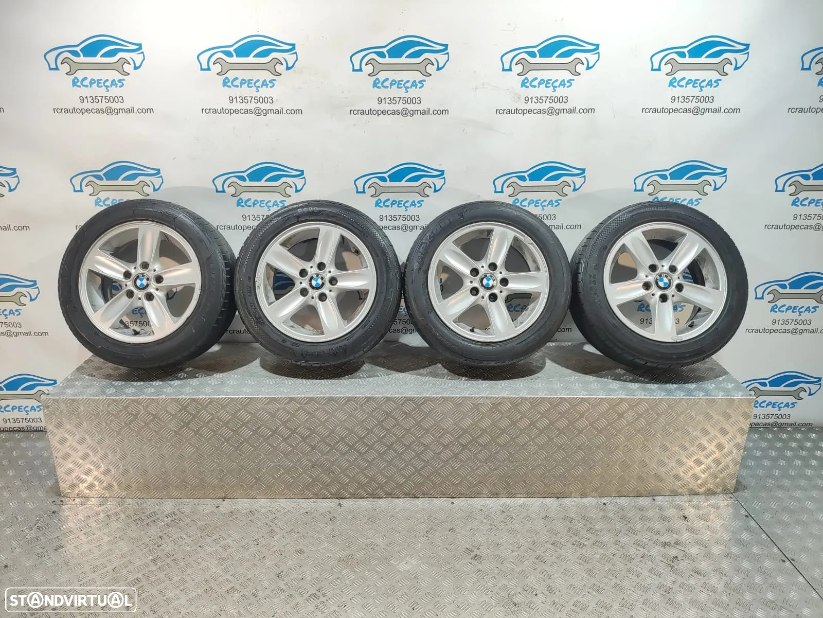 Conjunto Jantes 16 Originais BMW 7J ET44 5X120 6769401 - 7