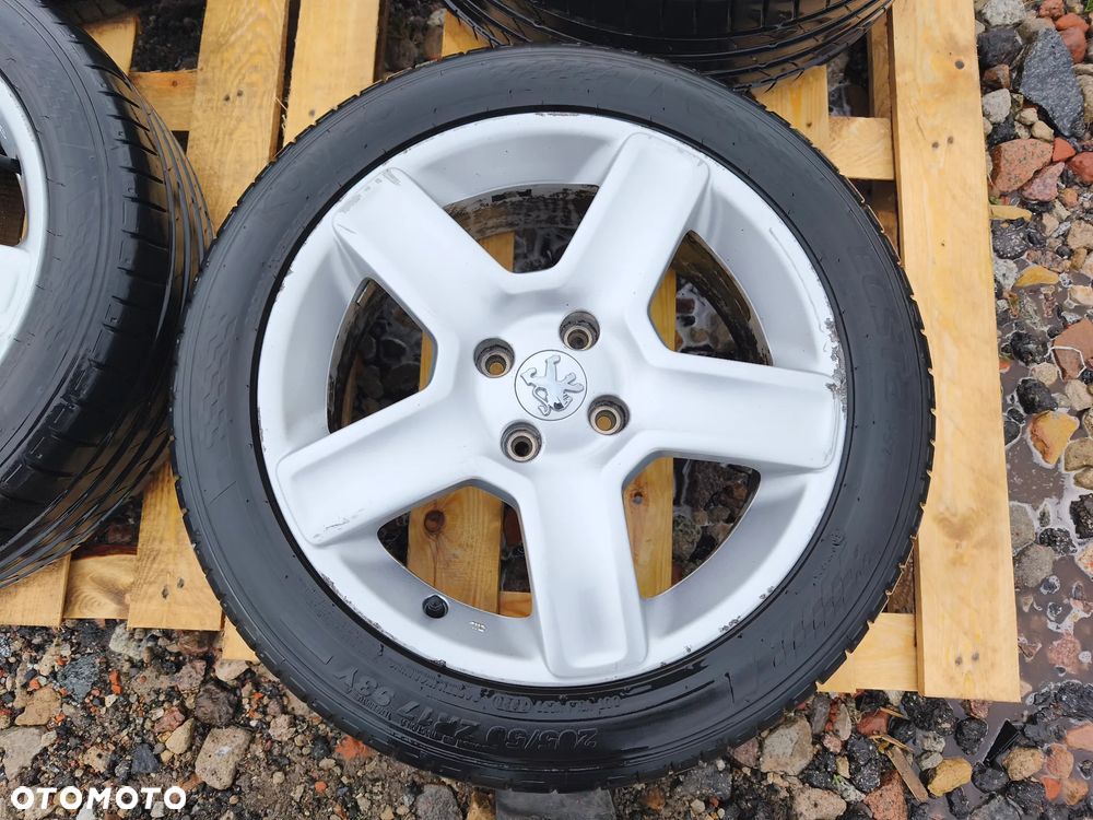 ALUFELGI KOŁA FELGI 17 CALI 4x108 CITROEN PEUGEOT - 4