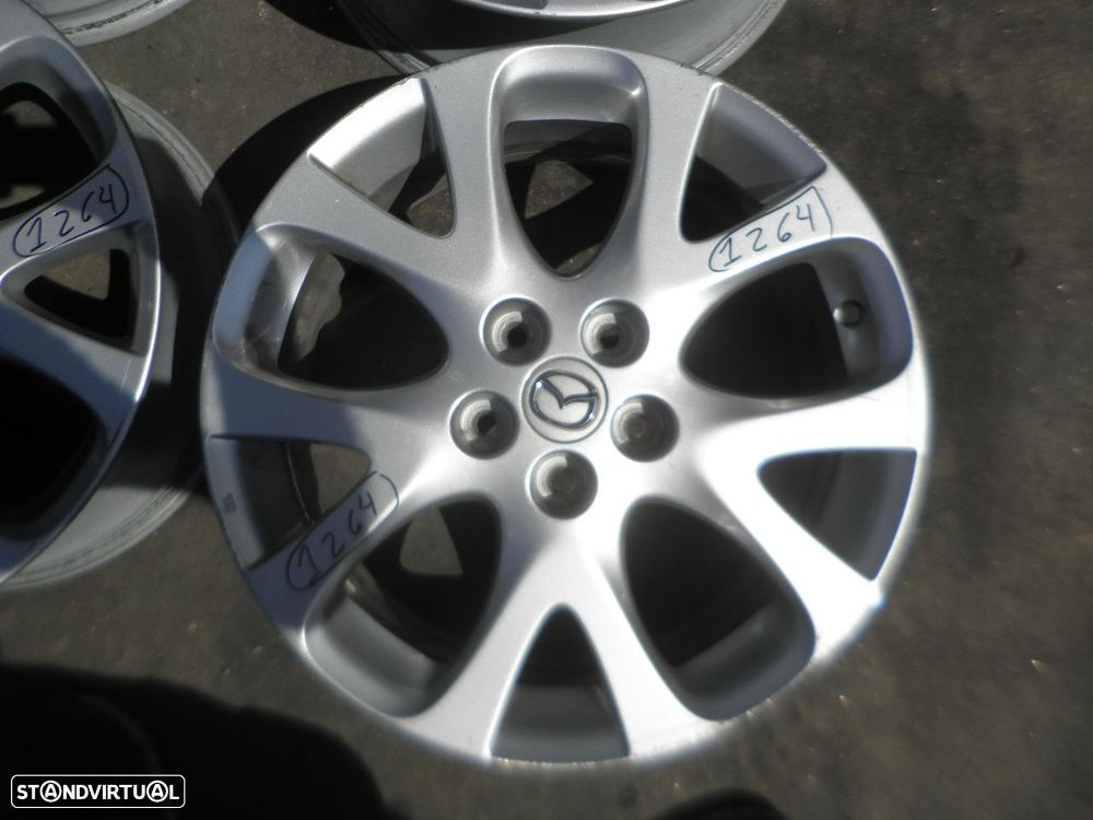 Jogo De Jantes Jgjant1264 MAZDA 6 2008 2.0D 140CV 5P CINZA 7X18 5X114.5 66.6MM - 2