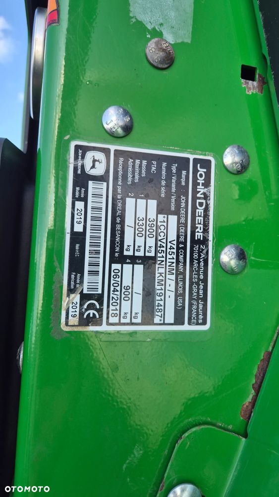 John Deere V 451 M 2019R - 9