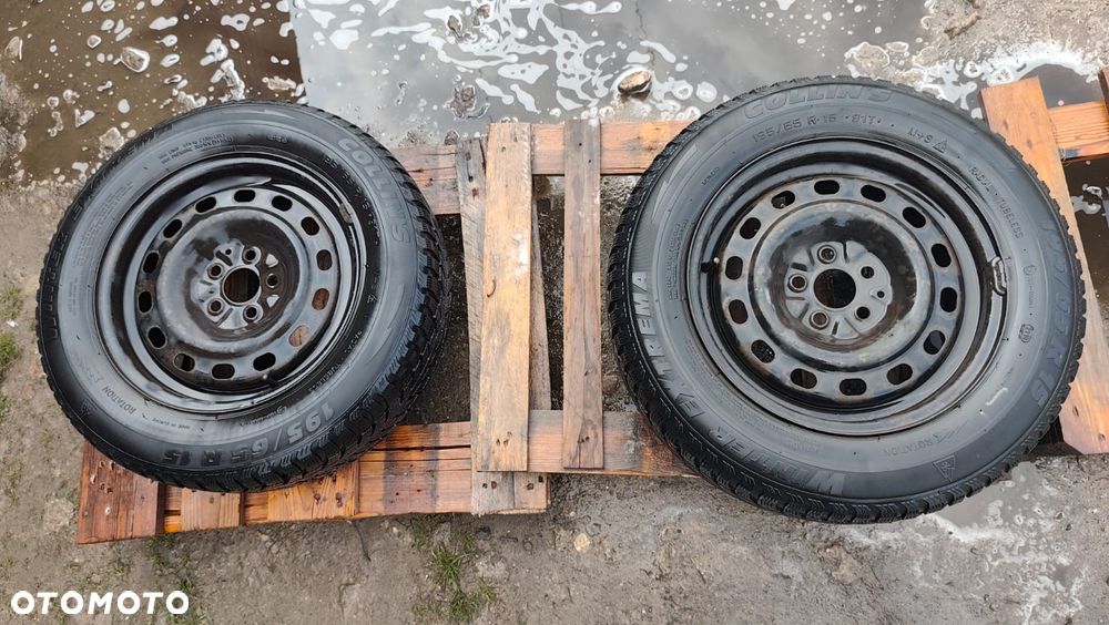 2szt koła stal zimowe 195/65R15 Collins Winter Extrema 2018r. Numer Magazynowy:31ka