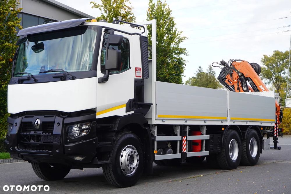 Renault C380 Comfort 6×4 / HDS Atlas 172.3E / Zasięg 12.3 m / Udźwig 6.1 t / Burtowy 17 EPAL_256271 - 3
