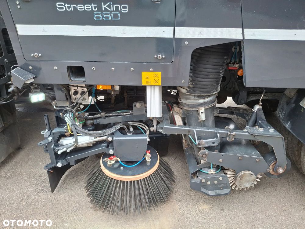 Mercedes-Benz Atego 1523 Zamiatarka EURO 6 PM10 Schmidt Street King 660 2 Silniki Szczotki L/R Na Poduszkach Kamery Automatyczna Skrzynia Pojazd Specjalny - 14