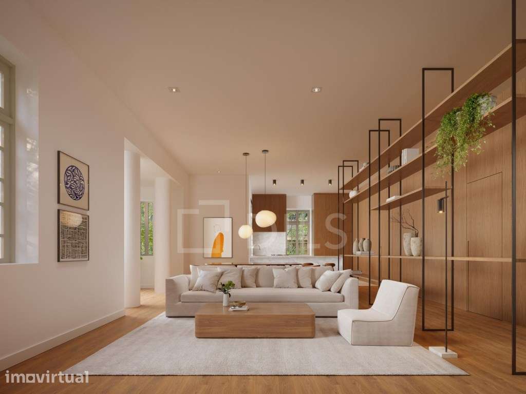 Apartamento T4 com jardim num novo empreendimento no Porto - Grande imagem: 4/34