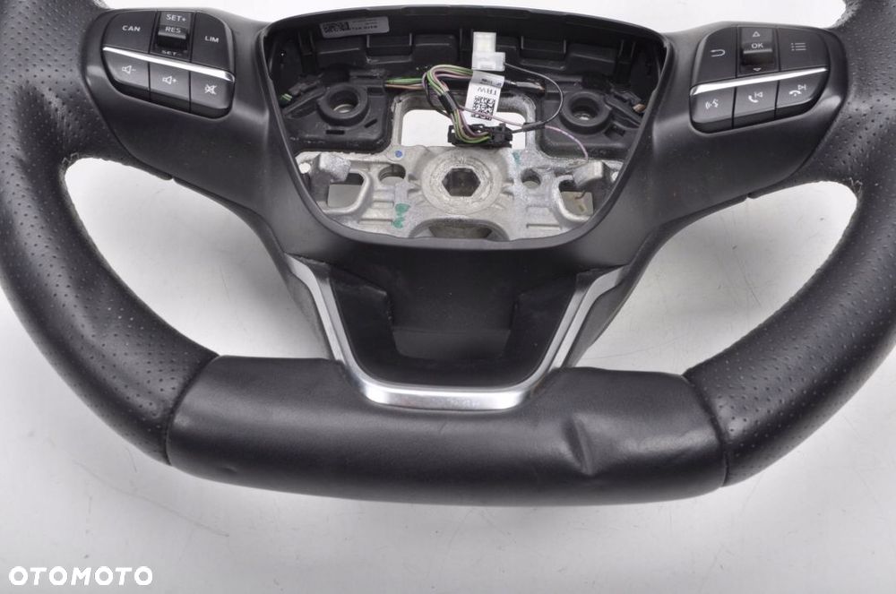 FORD FIESTA MK8 KIEROWNICA SKÓRZANA MULTIFUNKCYJNA - 4