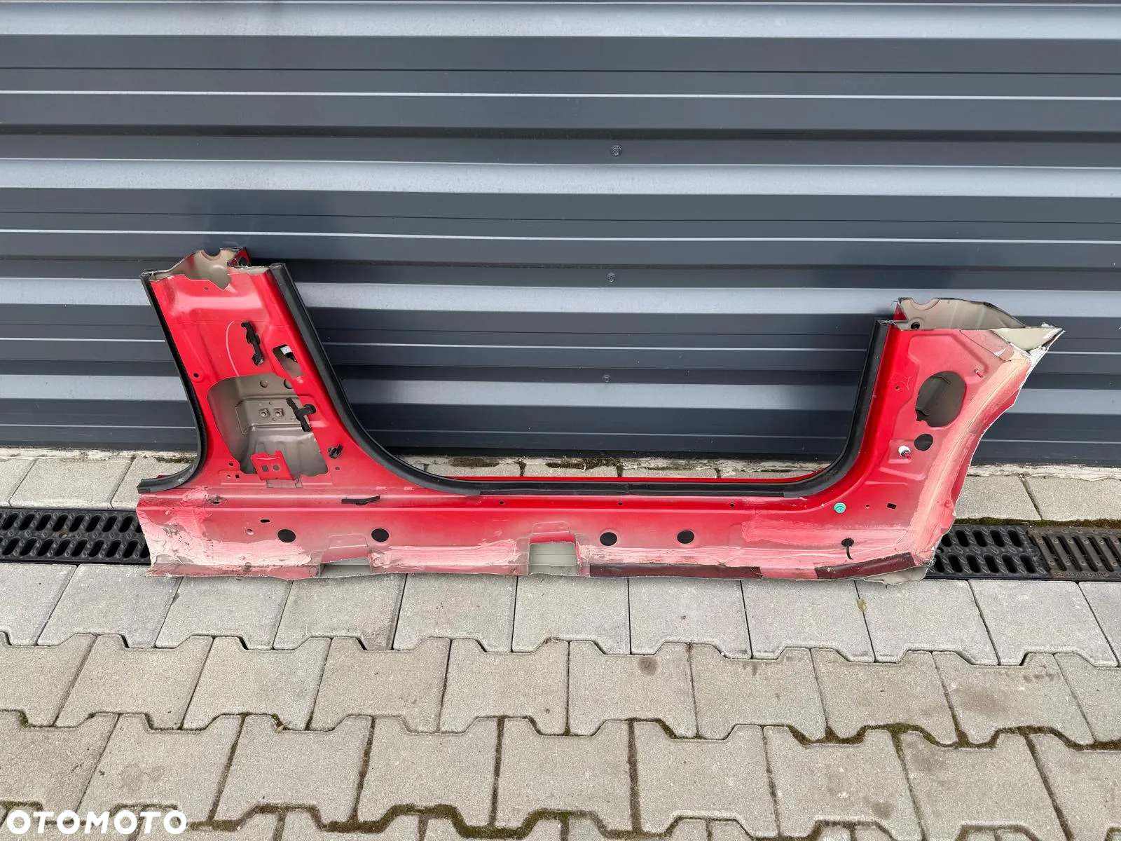 NISSAN QASHQAI J11 13-21 PRÓG SŁUPEK LEWY ĆWIARTKA - 2