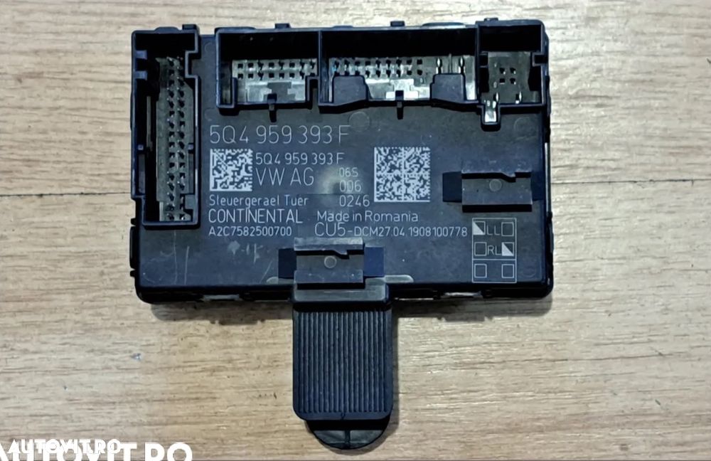 Modul calculator ECU unitate usa dreapta fata VW volkswagen Crafter - 2