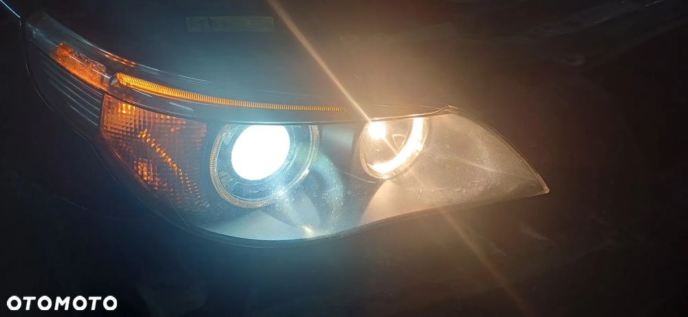 LAMPY XENON DS2 DYNAMIC BMW E60 E61 PRZEDLIFT SKRĘTNE PRAWA LEWA - 9