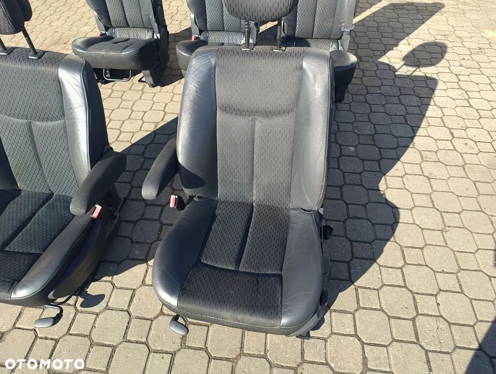 Fotel przedni prawy lewy fotel tylni II rząd III rząd Renault ESPACE IV LIFT pół skóra - 2