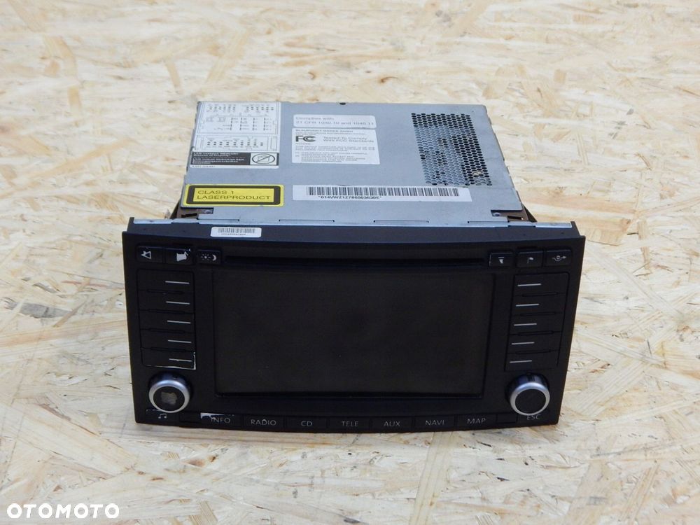 vw t5 multivan radio cd navi 7h0035191 uszkodzone - 1