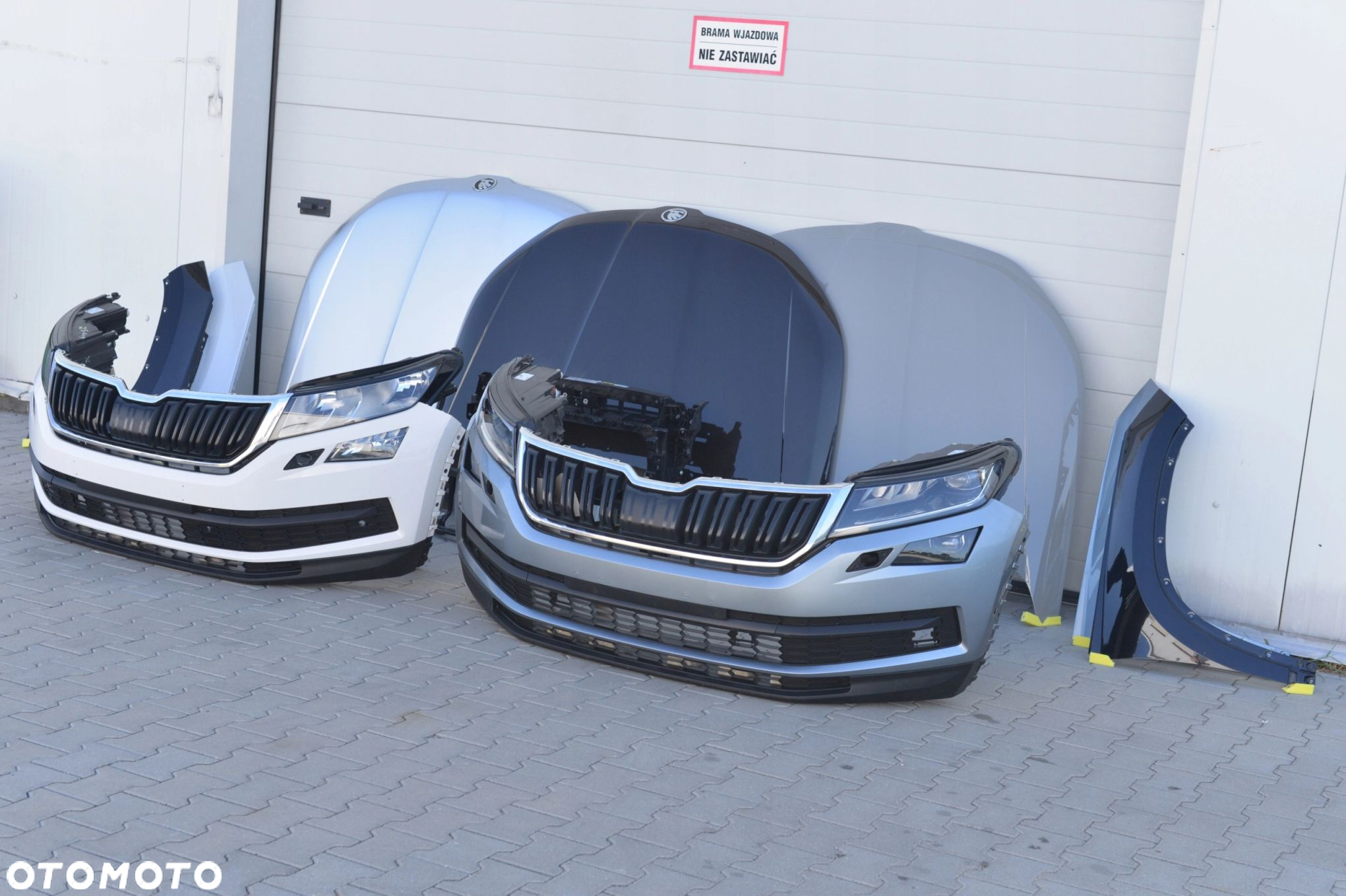 MASKA ZDERZAK GRILL BŁOTNIK LAMPA H7 XENON LED PAS BELKA SKODA KODIAQ - 3