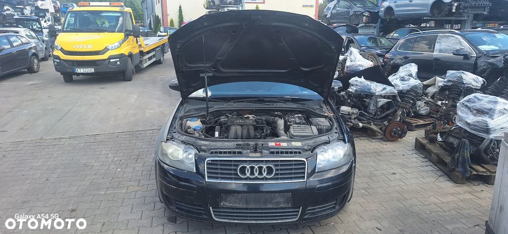 Audi A3 8P 02-05 Maska Pokrywa Komory Silnika LY9B Kolor Czarny - 4